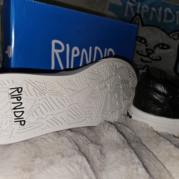 RIPNDIP Blackout Camo Slip on Shoes - Picture 2 of 4